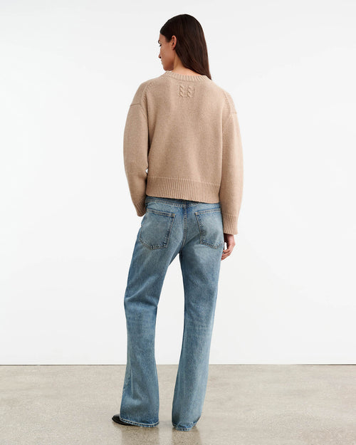 HAISLEY SWEATER IN BEIGE
