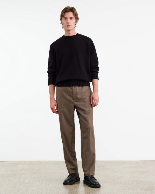 LAWRENCE PANT IN TAUPE GREY