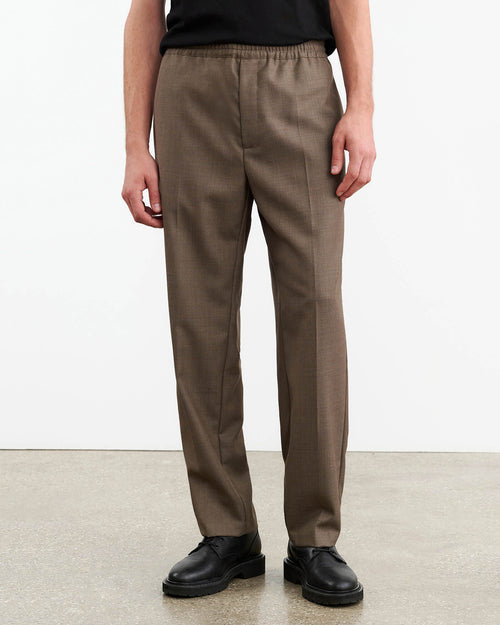 LAWRENCE PANT IN TAUPE GREY