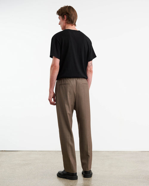 LAWRENCE PANT IN TAUPE GREY