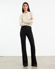 GWENDOLYN SWEATER IN LIGHT OAT MELANGE