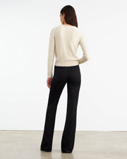 GWENDOLYN SWEATER IN LIGHT OAT MELANGE
