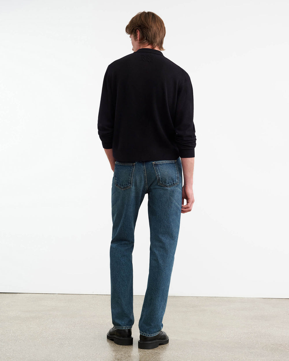 JOVAN CASHMERE POLO IN BLACK