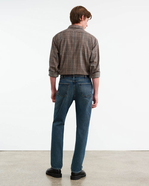 EVANDER SHIRT IN SAND PLAID