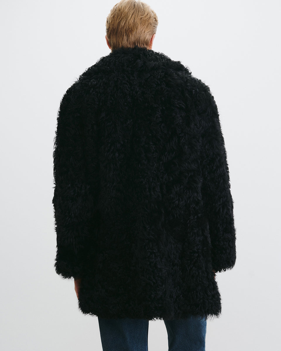 OTIS COAT IN BLACK
