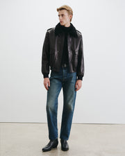 COLE CASHMERE TURTLENECK SWEATER IN BLACK