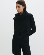 DIMA CASHMERE SCARF IN BLACK