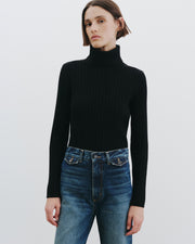 DESSIE CASHMERE SWEATER IN BLACK