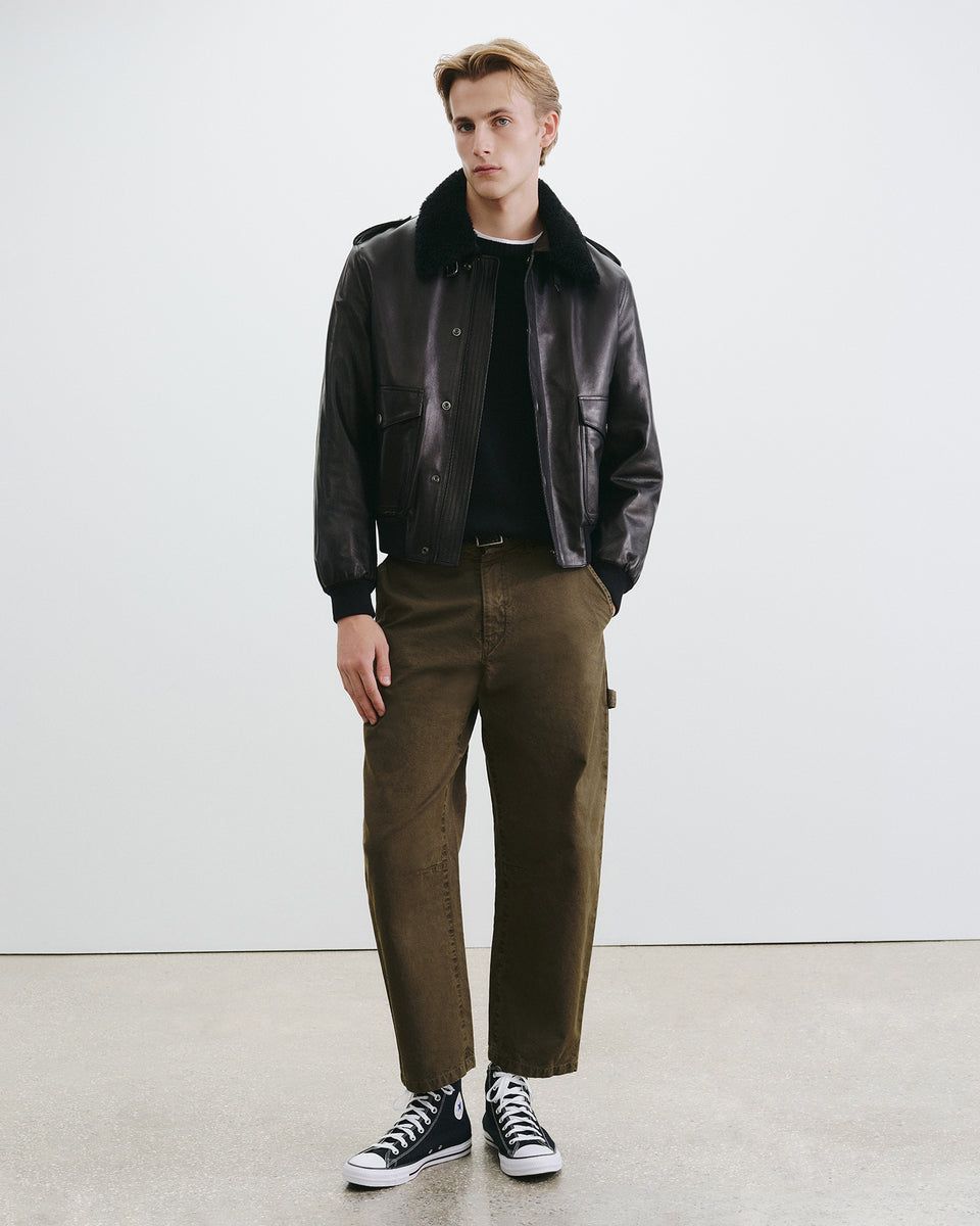 CARPENTER COTTON PANT IN CASCADE