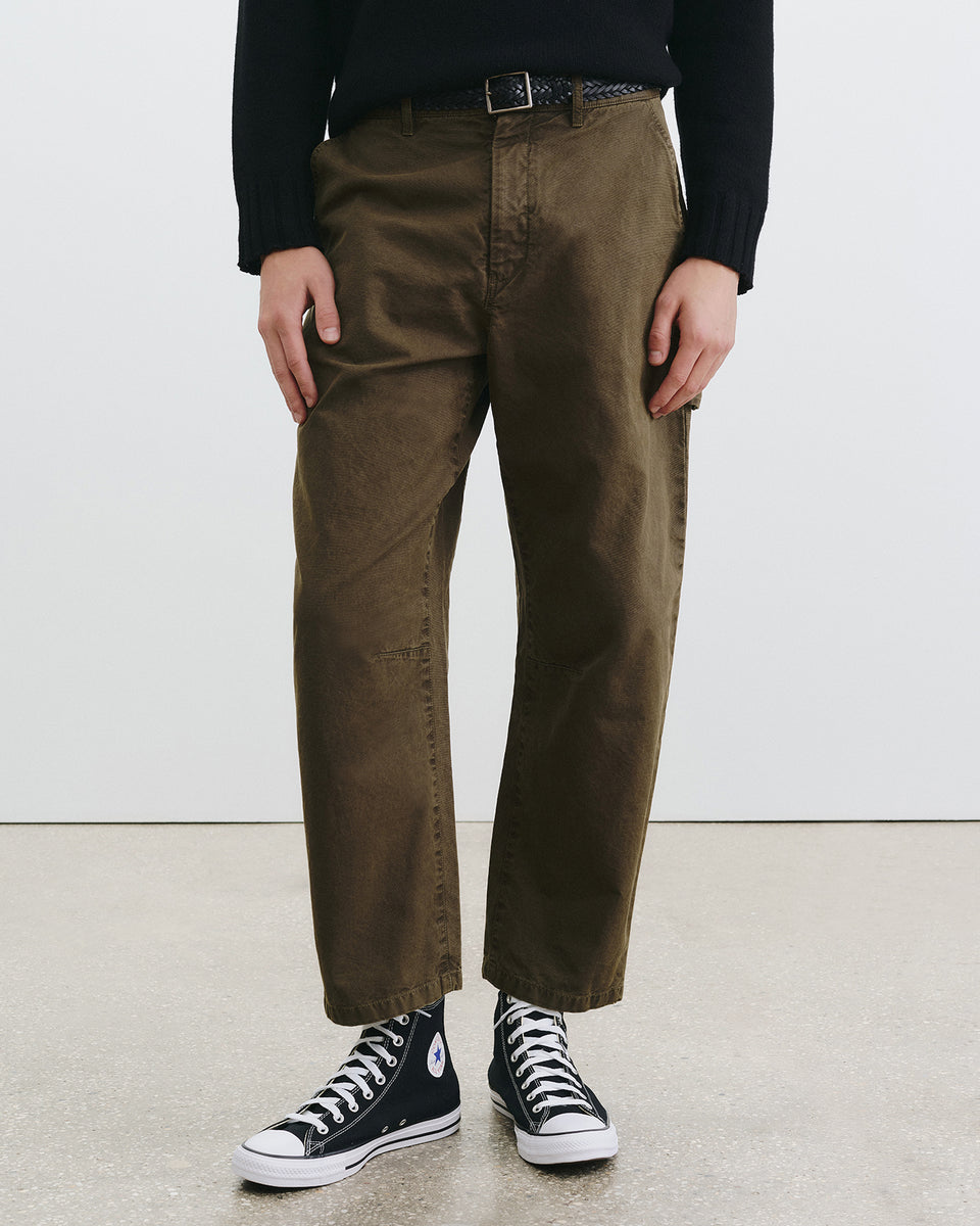 CARPENTER COTTON PANT IN CASCADE