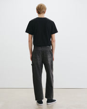 CARPENTER JEAN IN STONE BLACK WASH