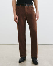 BILLIE CORDUROY PANT IN BRUNETTE