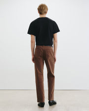 BILLIE CORDUROY PANT IN BRUNETTE