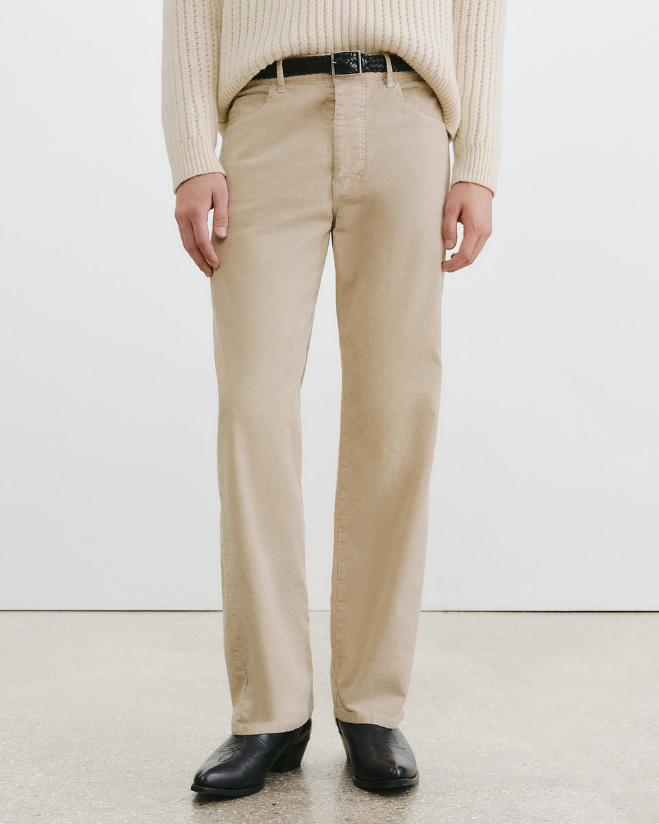 BILLIE CORDUROY PANT IN MARBLE