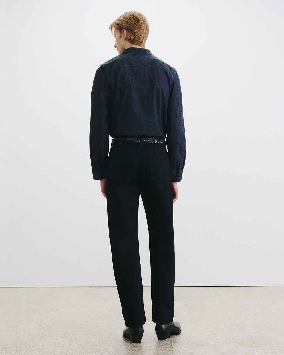 RAINIER DENIM SHIRT IN INDIGO RINSE