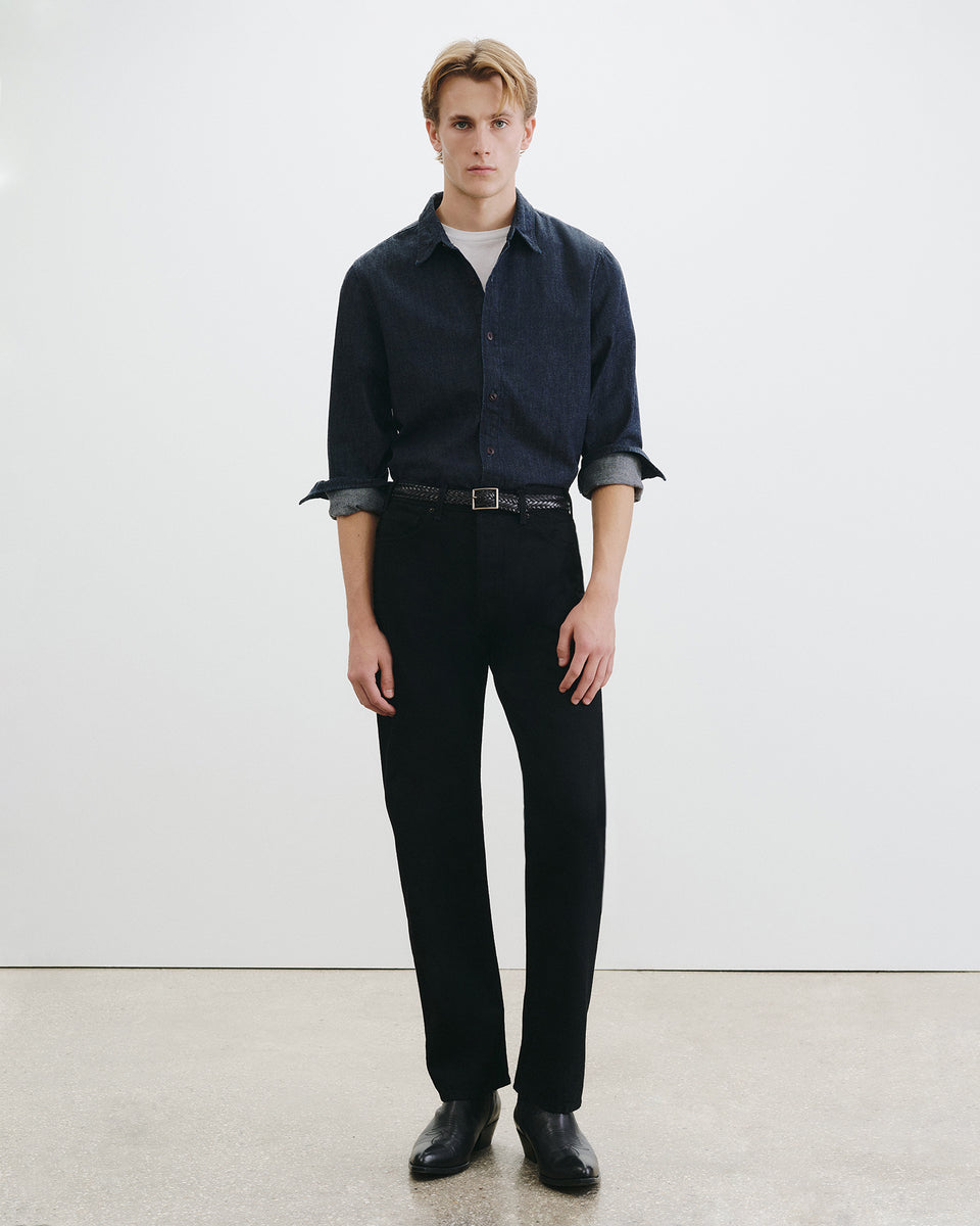 RAINIER DENIM SHIRT IN INDIGO RINSE
