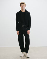 GUNTHER CASHMERE SWEATER IN BLACK