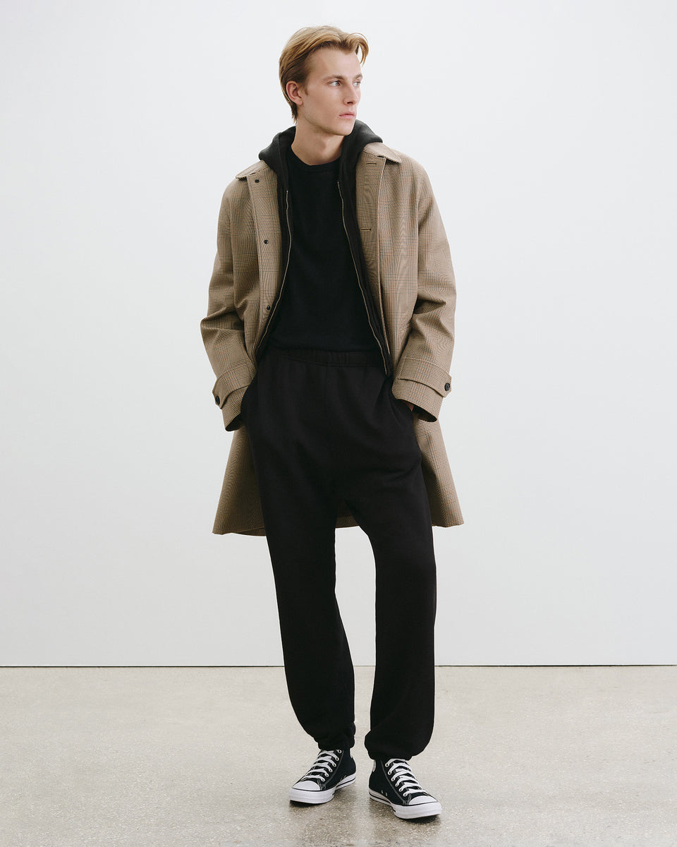 ENLI SWEATPANT IN WASHED BLACK