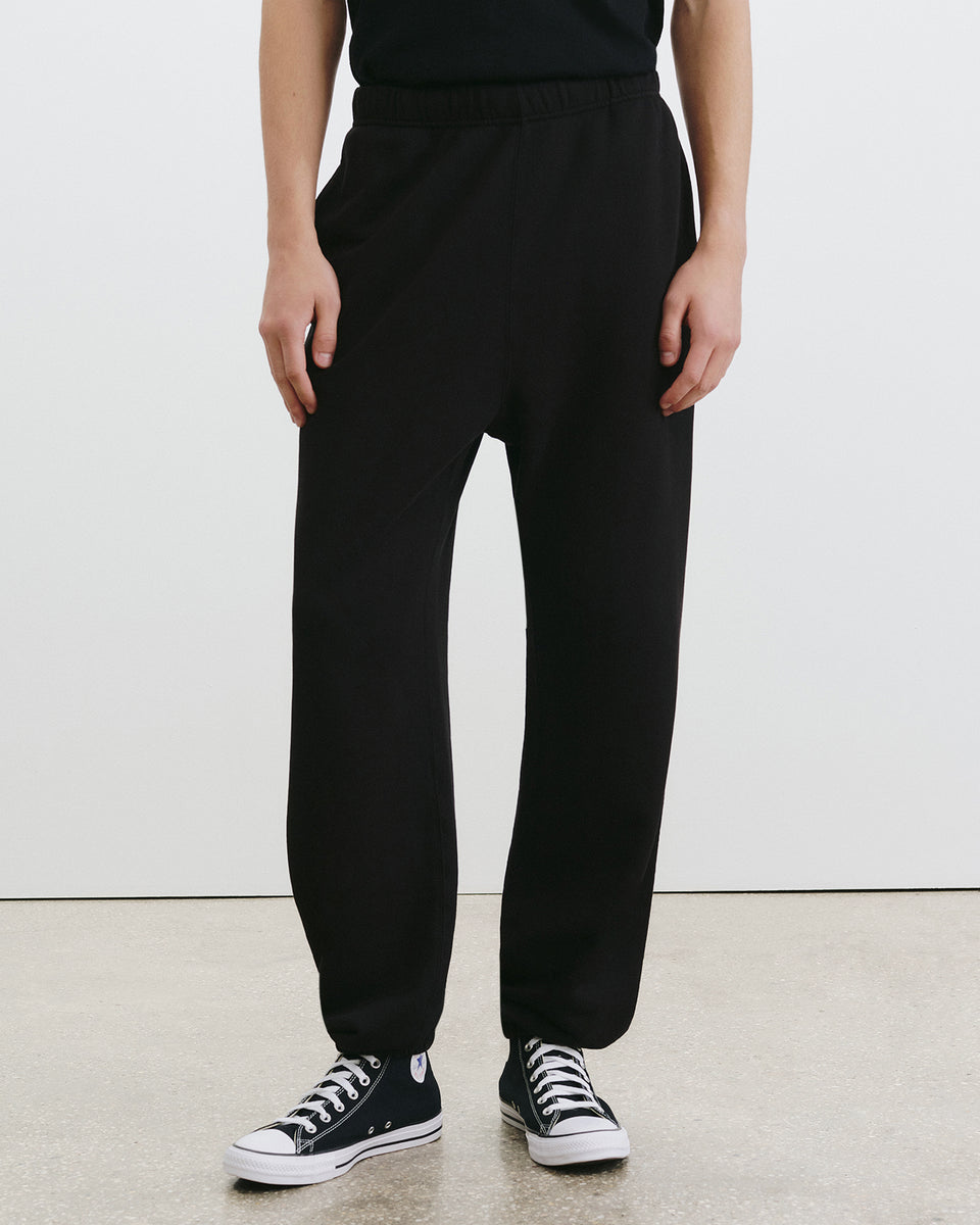 ENLI SWEATPANT IN WASHED BLACK