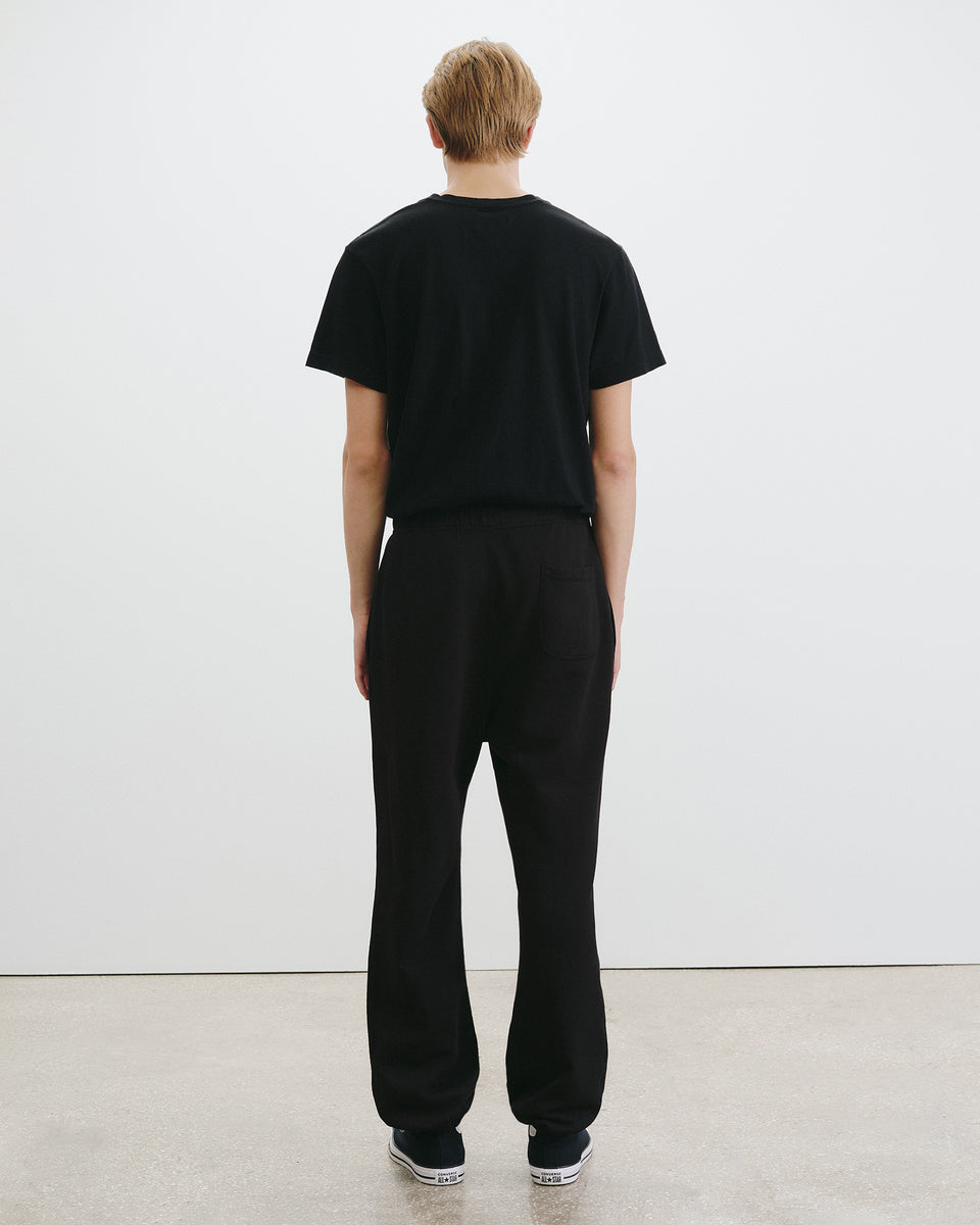 ENLI SWEATPANT IN WASHED BLACK