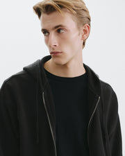 BRIAN HOODIE IN WASHED BLACK