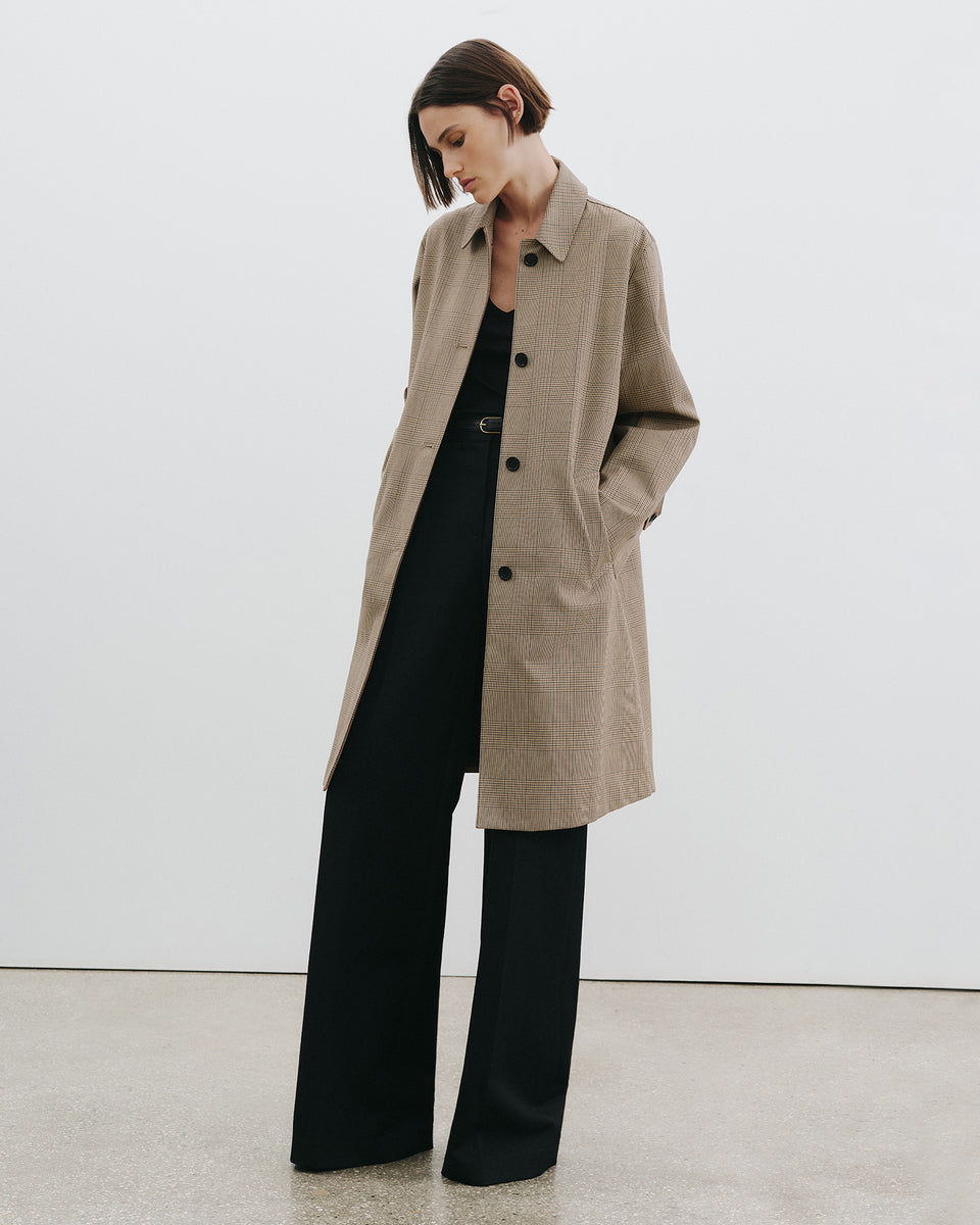 RIVERS WOOL PANT IN BLACK