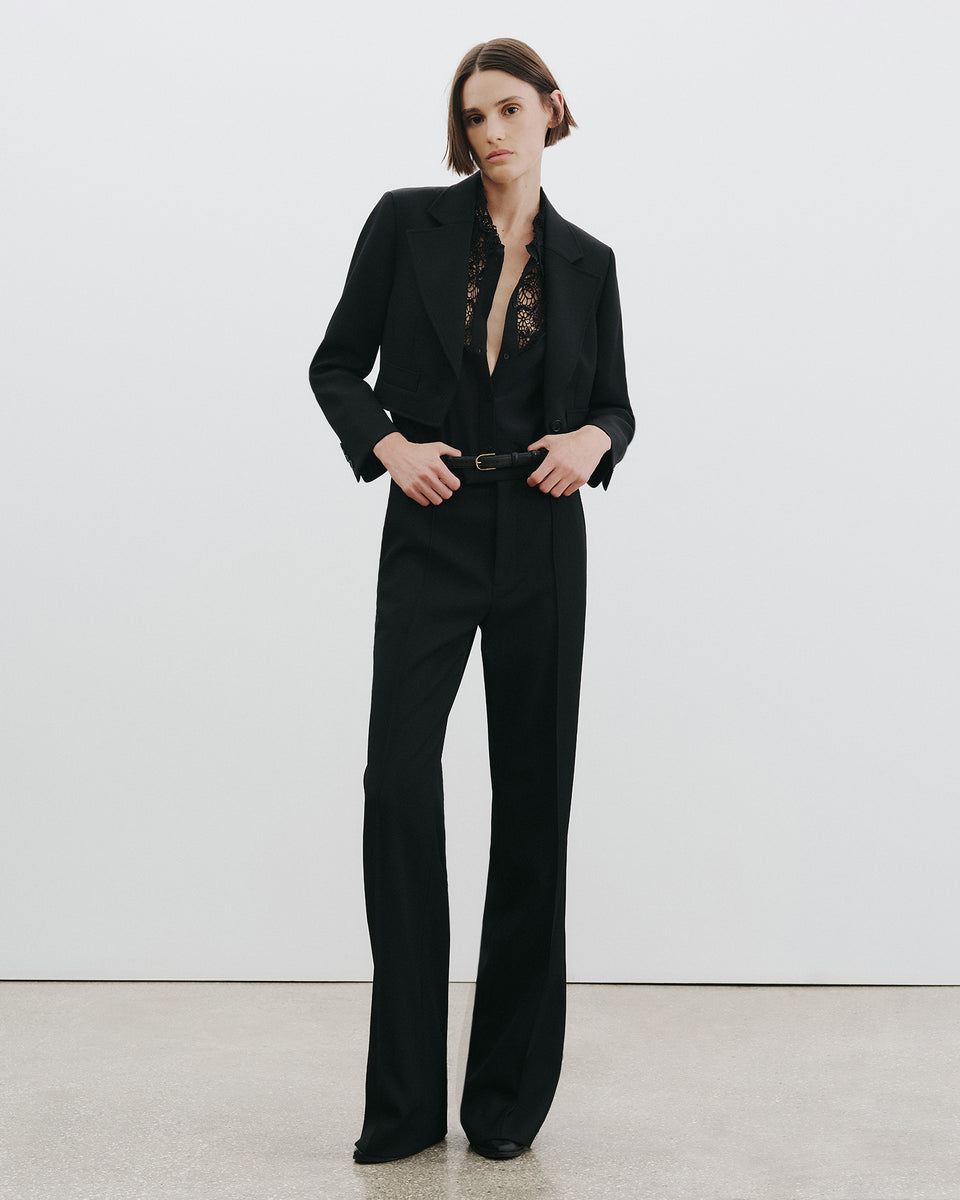 ETOILE WOOL PANT IN BLACK