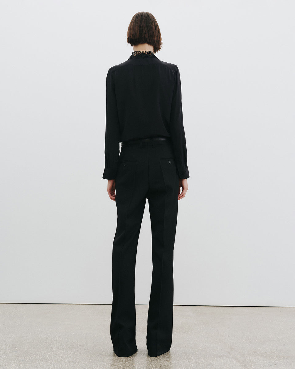ETOILE WOOL PANT IN BLACK