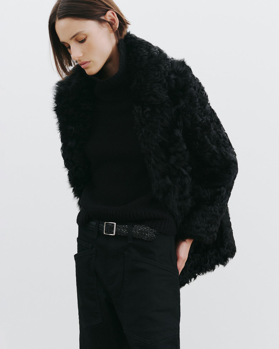 OMAIRA SWEATER IN BLACK