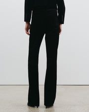 JOAN VELVET PANT IN BLACK