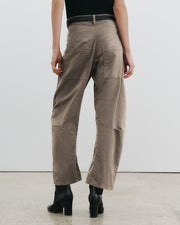 SHON COTTON PANT IN ARMY GREY