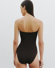 ONE PIECE BATHING SUIT IN ESPRESSO