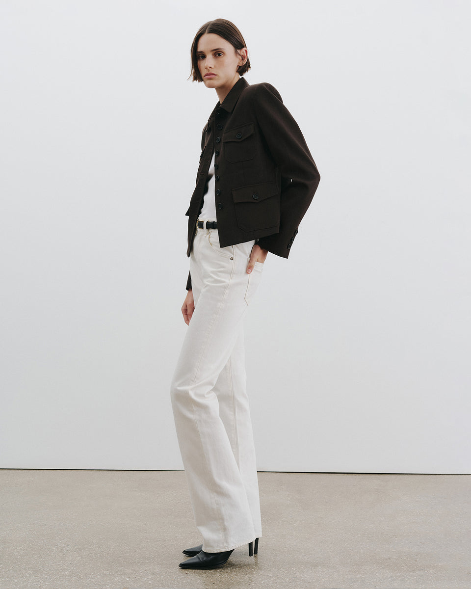 JAMISON JACKET IN COCOA