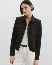 JAMISON JACKET IN COCOA