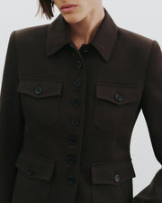 JAMISON JACKET IN COCOA