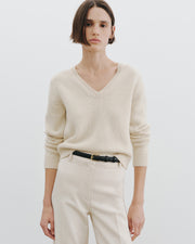 EVERSTYN SWEATER IN IVORY