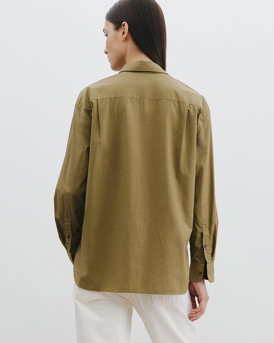 AMANTE SHIRT IN OLIVE GREEN