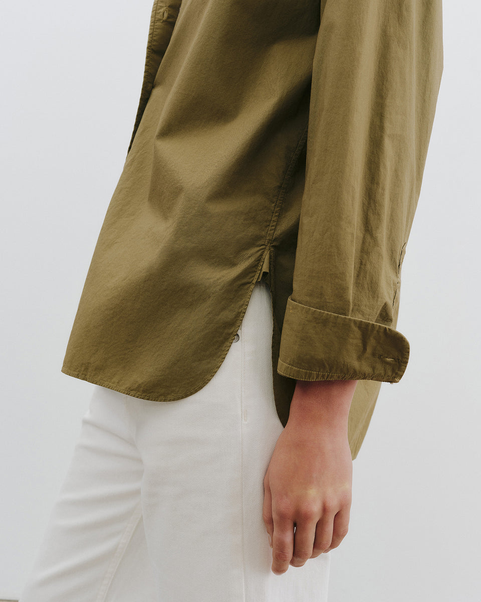 AMANTE SHIRT IN OLIVE GREEN