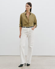 AMANTE SHIRT IN OLIVE GREEN