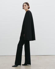 ARIANNA CAPE IN BLACK