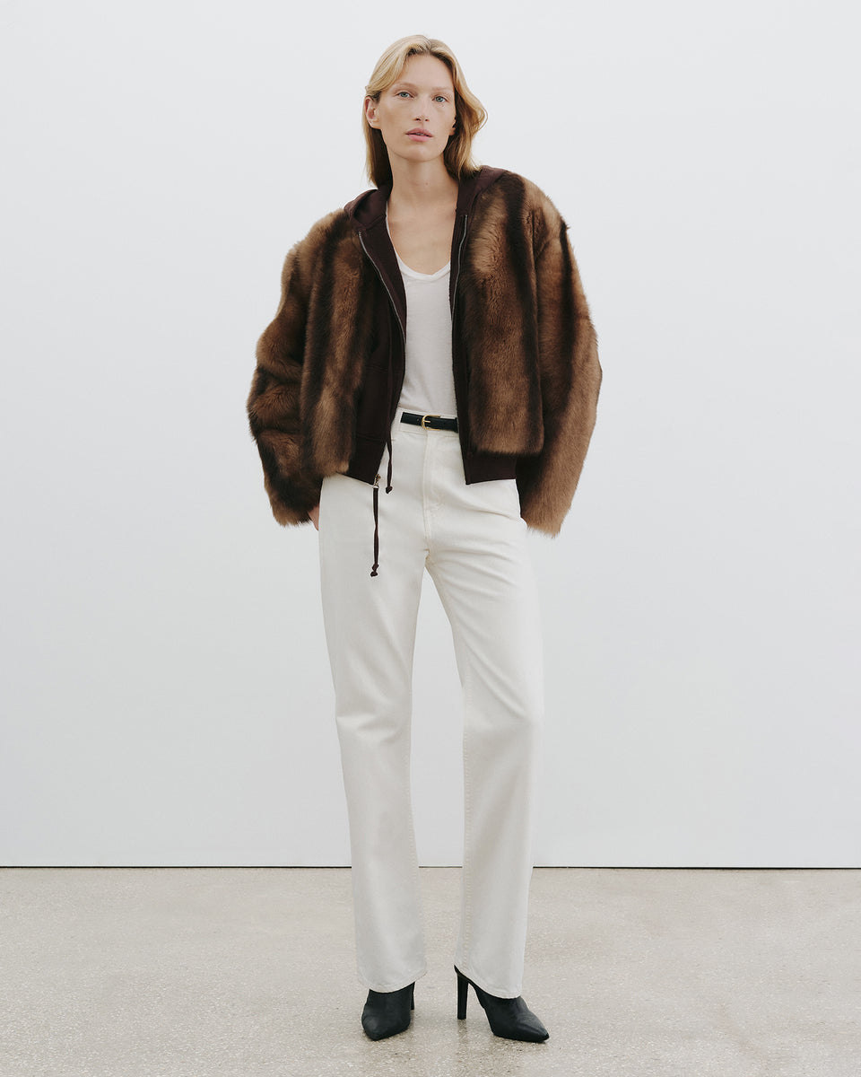 CALLIE HOODIE IN ESPRESSO