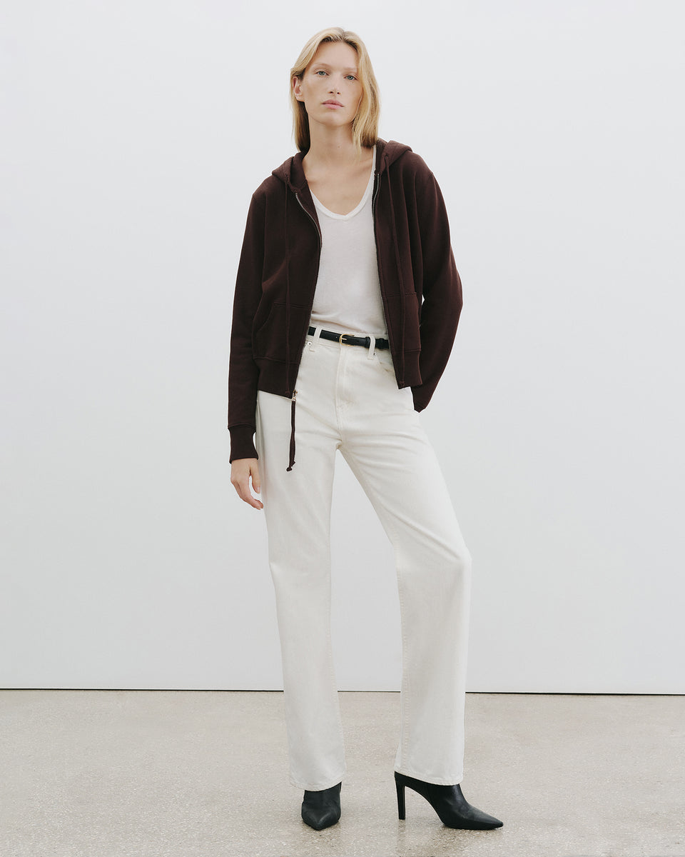 CALLIE HOODIE IN ESPRESSO