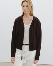 CALLIE HOODIE IN ESPRESSO