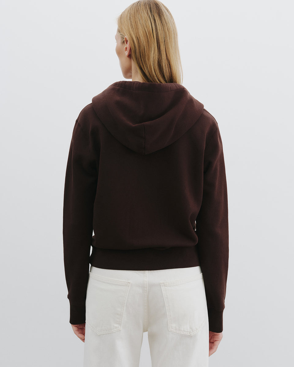 CALLIE HOODIE IN ESPRESSO