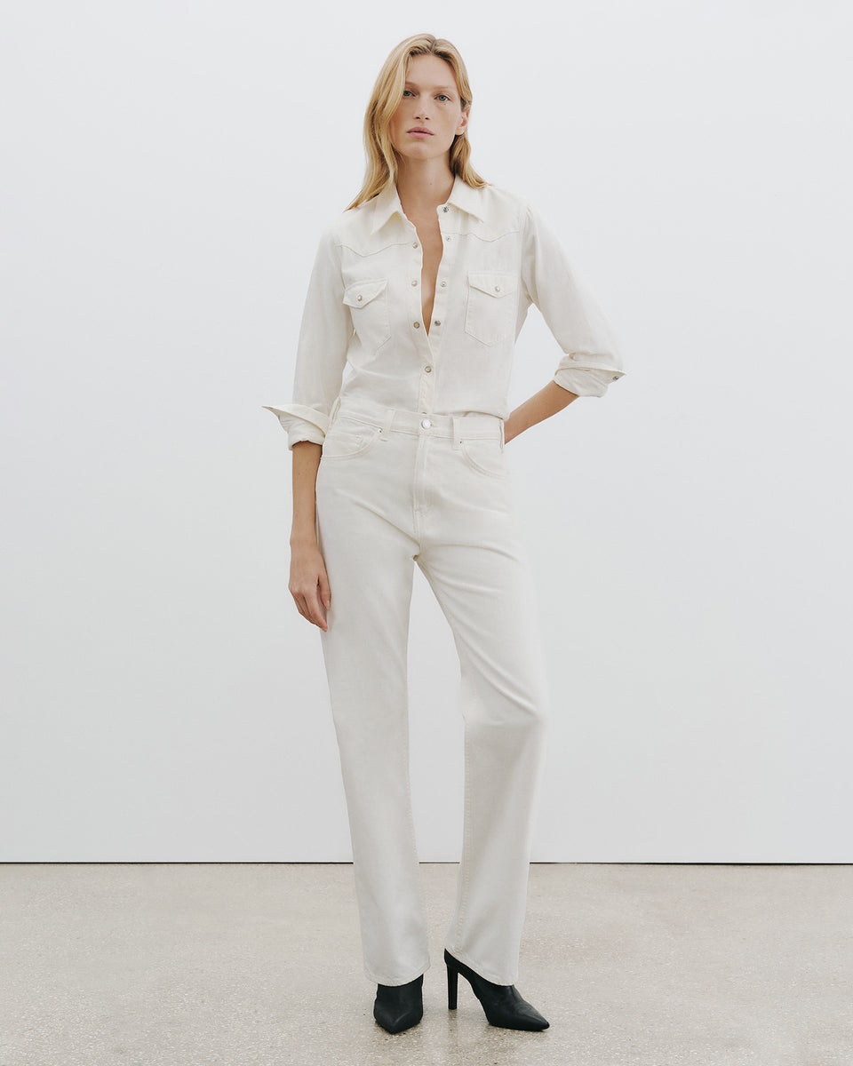 TRAVIS SHIRT IN CREAM