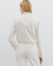 TRAVIS SHIRT IN CREAM