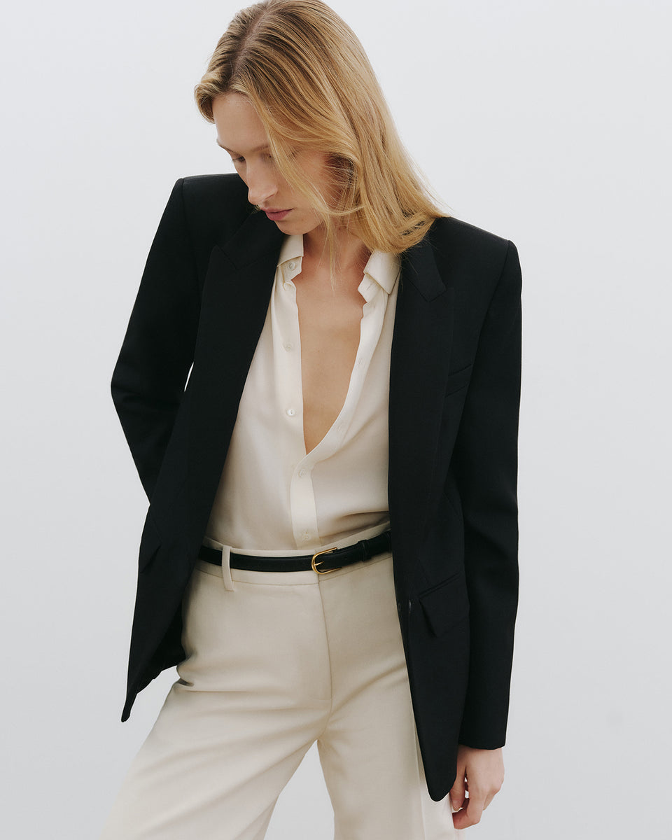 RIVERS WOOL PANT IN STONE