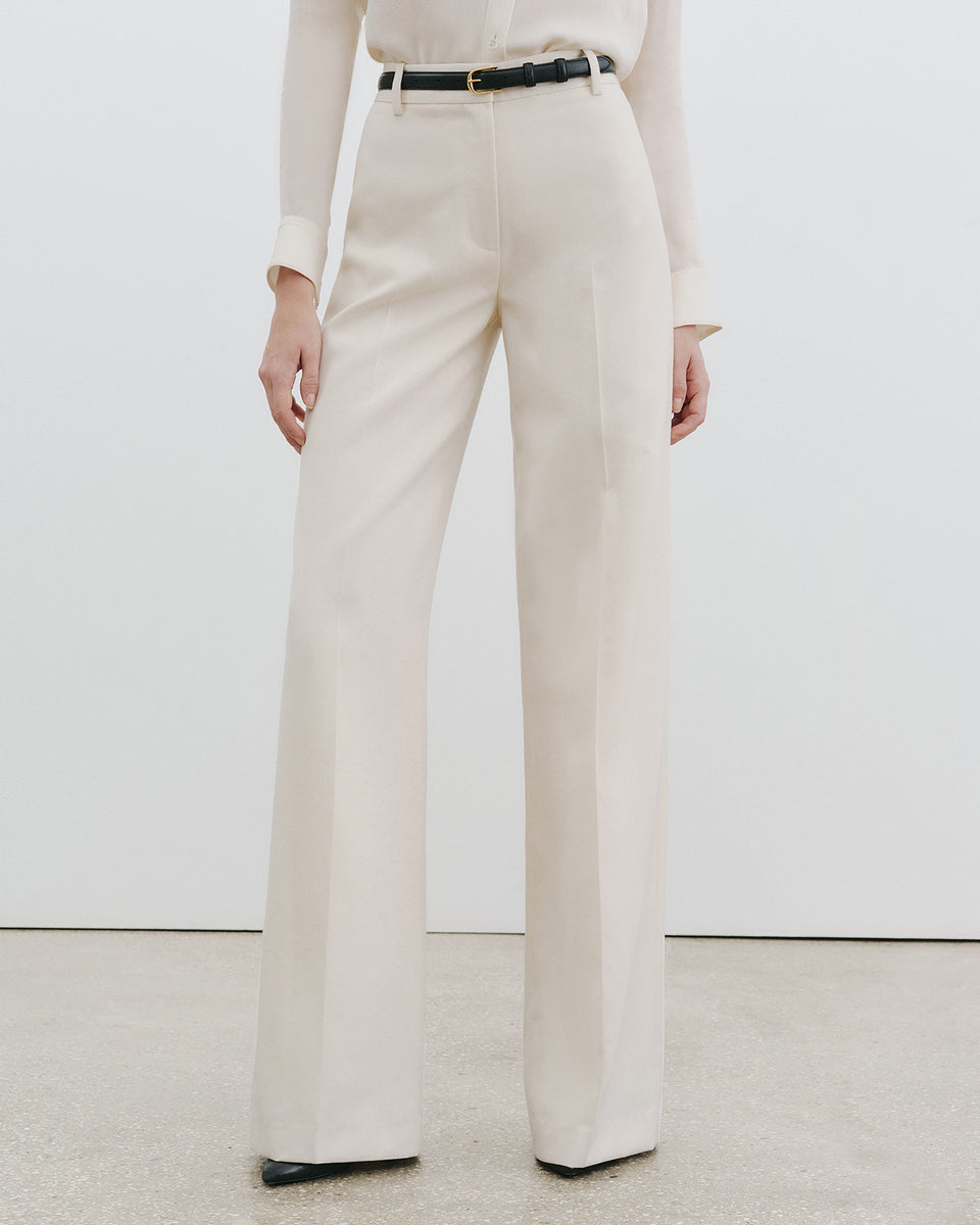 RIVERS WOOL PANT IN STONE