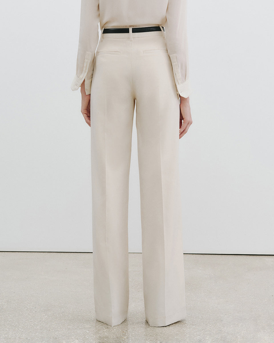 RIVERS WOOL PANT IN STONE
