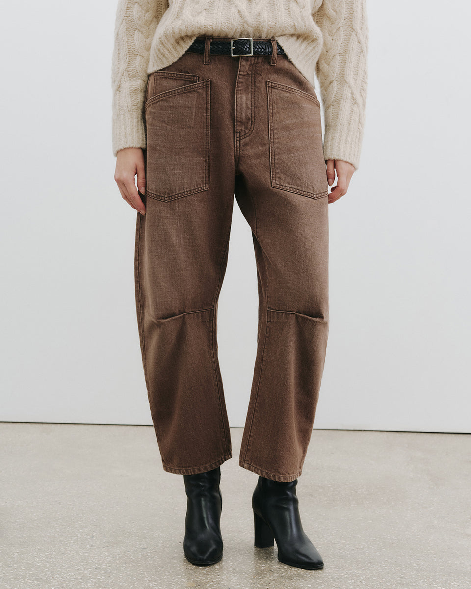 SHON JEAN IN VINTAGE BROWN WASH